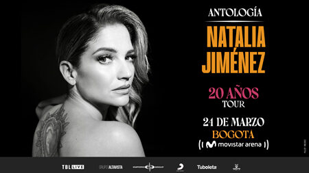 NATALIA JIMENEZ 20 AÑOS - ANTOLOGIA TOUR 3