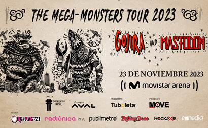 Gojira and Mastodon The Mega-Monsters Tour 2023
