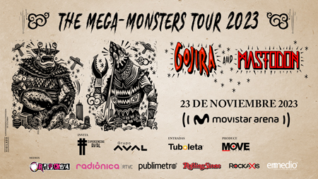 Gojira and Mastodon The Mega-Monsters Tour 2023