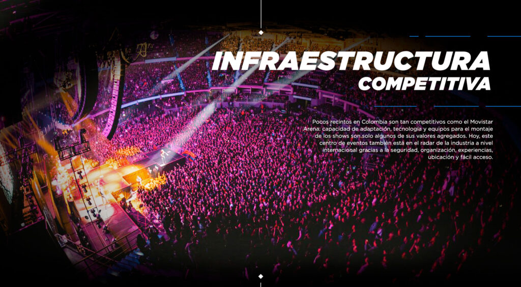 Cinco años del Movistar Arena, el venue que revolucionó la forma de hacer los eventos en Bogotá 2