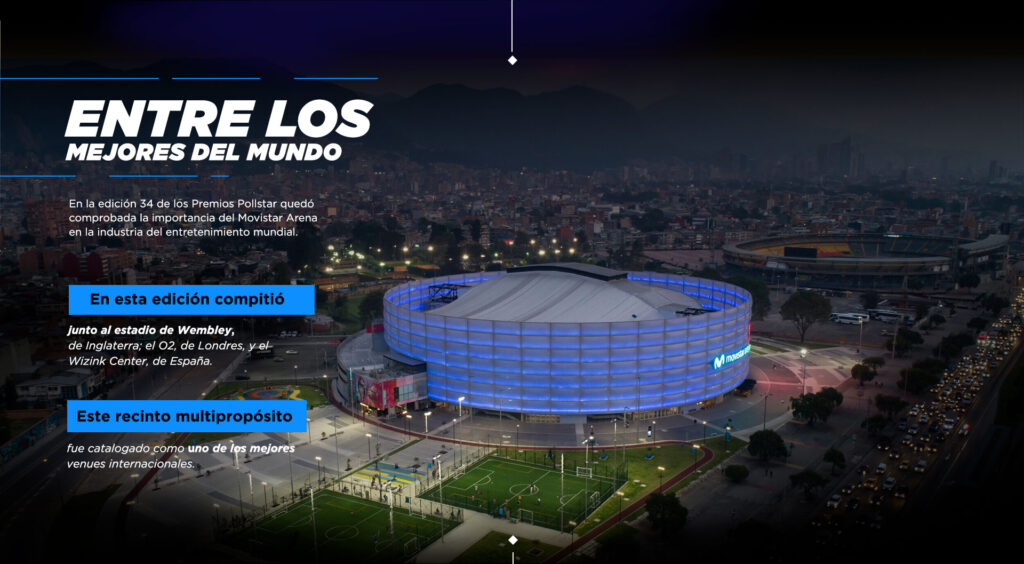 Cinco años del Movistar Arena, el venue que revolucionó la forma de hacer los eventos en Bogotá 1