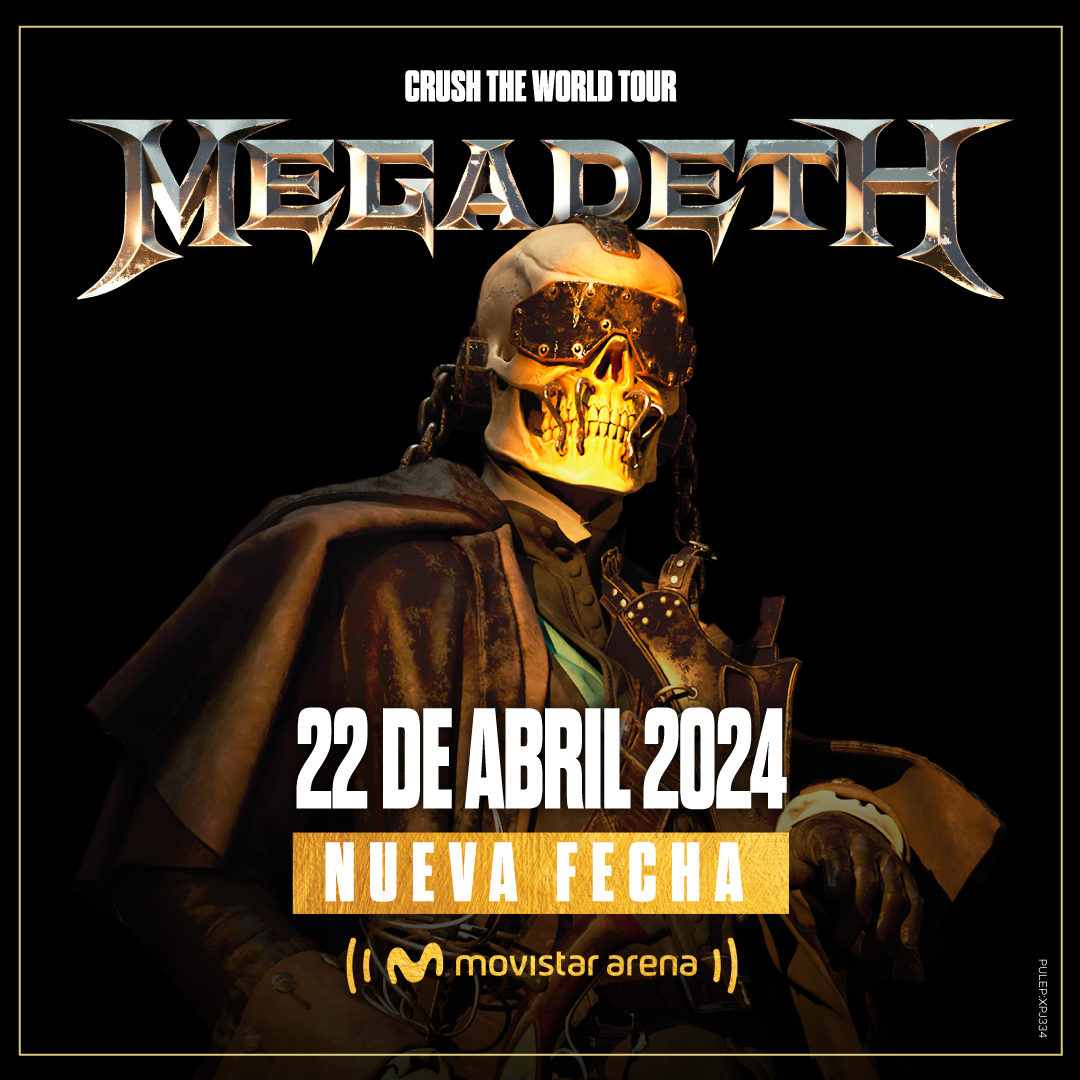 MEGADETH - CRUSH THE WORLD TOUR 2