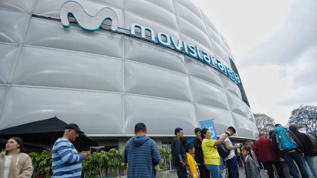 Movistar Arena, six years beating