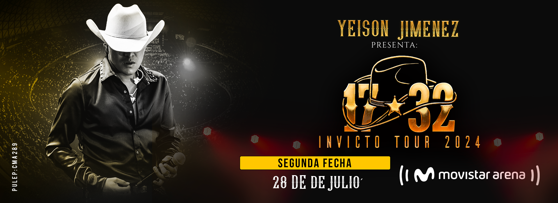 YEISON JIMENEZ INVICTO TOUR 17 * 32 - SEGUNDA FECHA 2