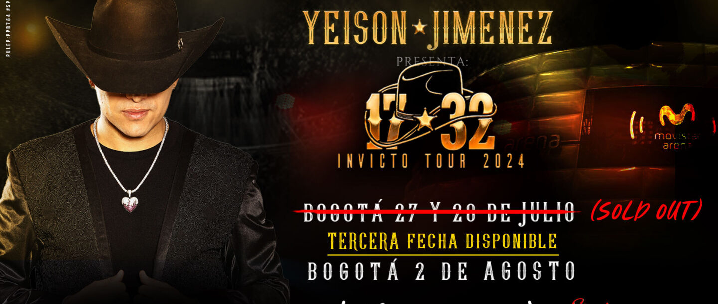 YEISON JIMENEZ INVICTO TOUR 17 * 32 - TERCERA FECHA 1