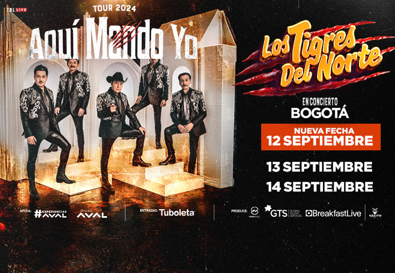 LOS TIGRES DEL NORTE | AQUÍ MANDO YO TOUR 2024 – THIRD DATE