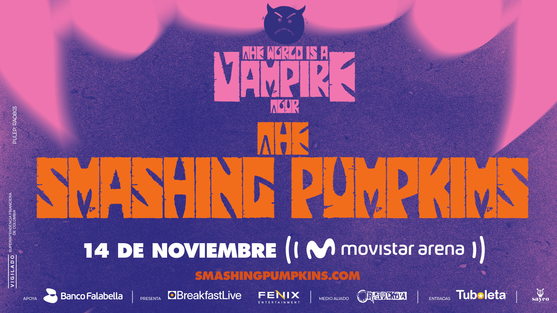 the smashing pumpkins the world is a vampire tour 3