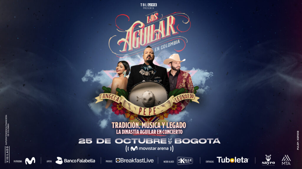 Ángela Aguilar, junto a su padre Pepe Aguilar, llegan a Colombia: fecha del concierto y costo de la boletería