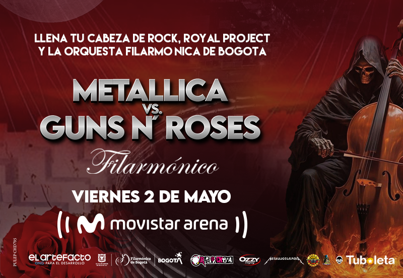 METALLICA VS GUNS N' ROSES FILARMONICO 1