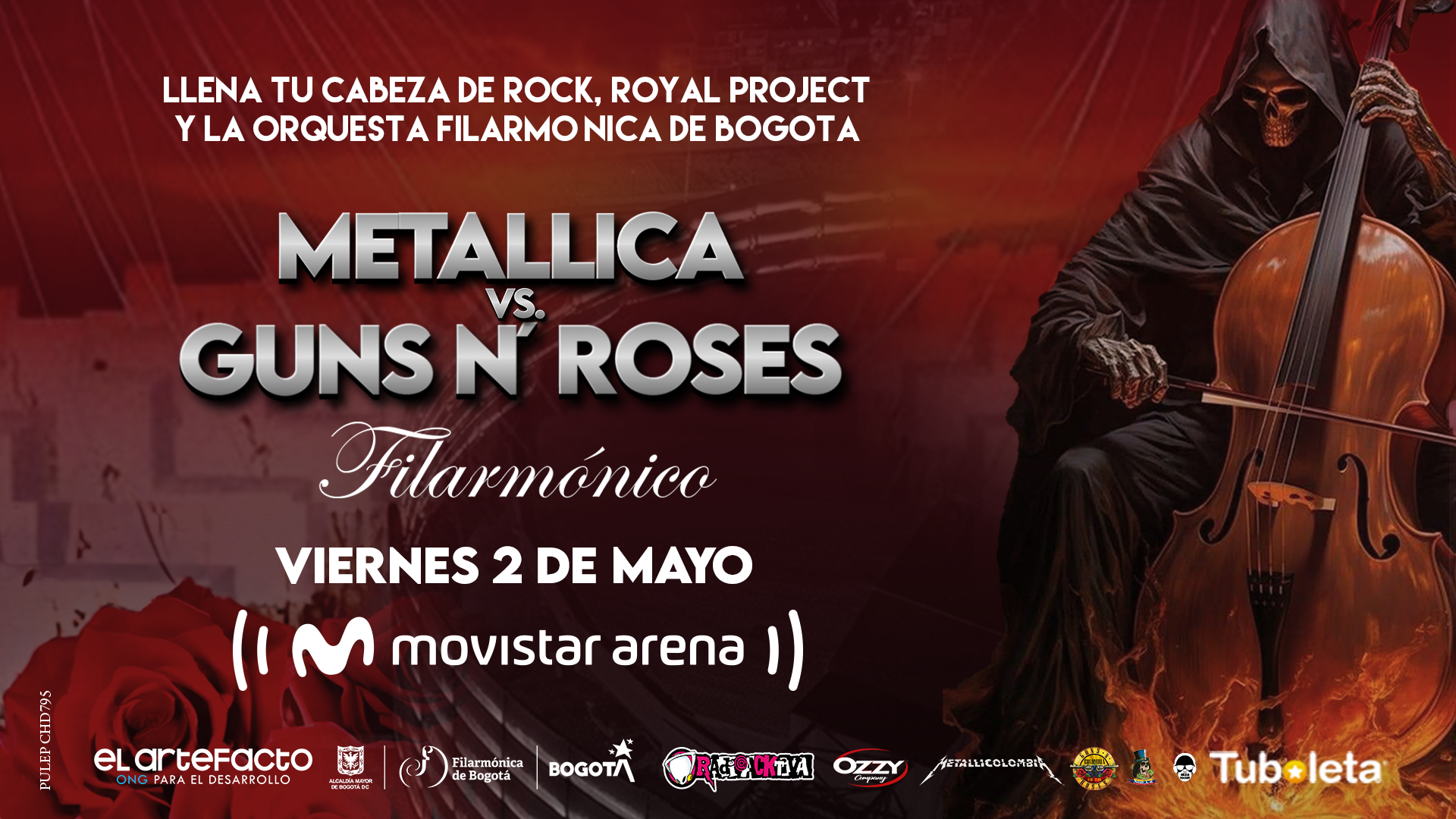 metallica vs guns n roses filarmonico