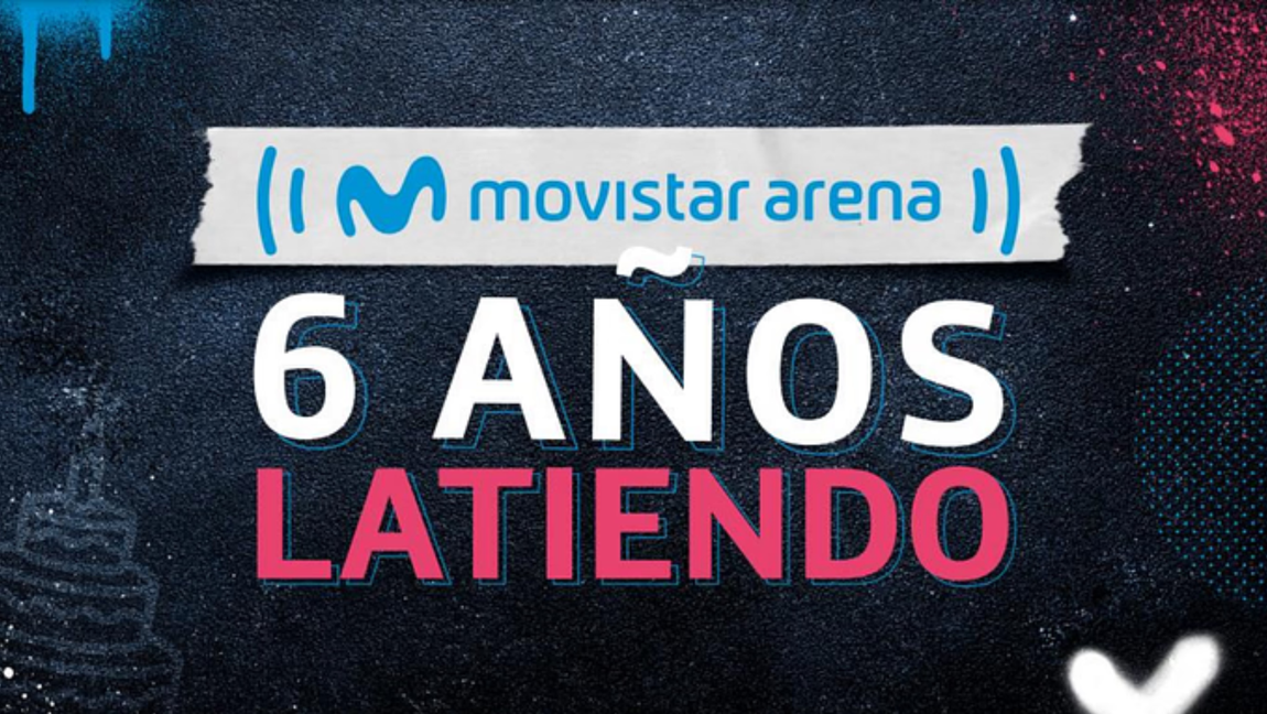 Movistar Arena, 6 años de momentos memorables