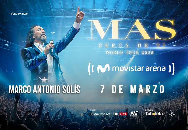 MARCO ANTONIO SOLIS | MÁS CERCA DE TI TOUR 2025