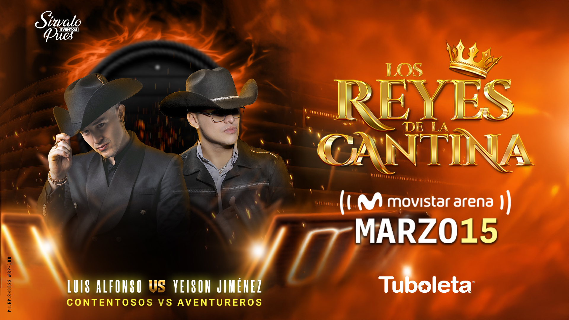 los reyes de la cantina luis alfonso vs yeison jimenez 3