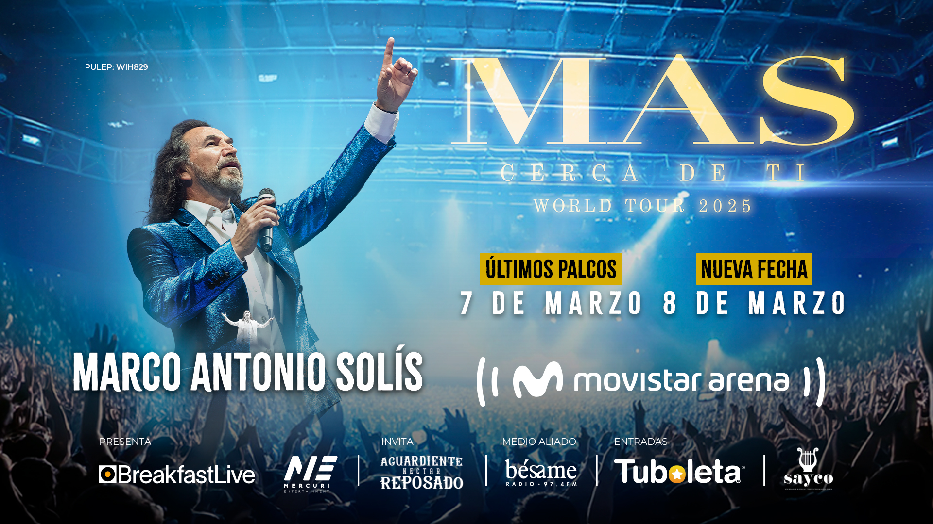 marco antonio solis mas cerca de ti tour 2025 segunda fecha 2