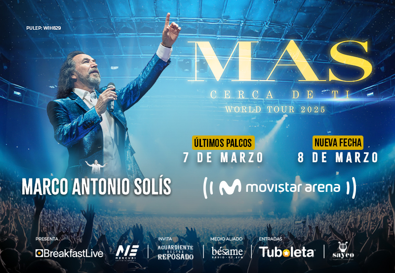 MARCO ANTONIO SOLIS | MÁS CERCA DE TI TOUR 2025 - SEGUNDA FECHA 2