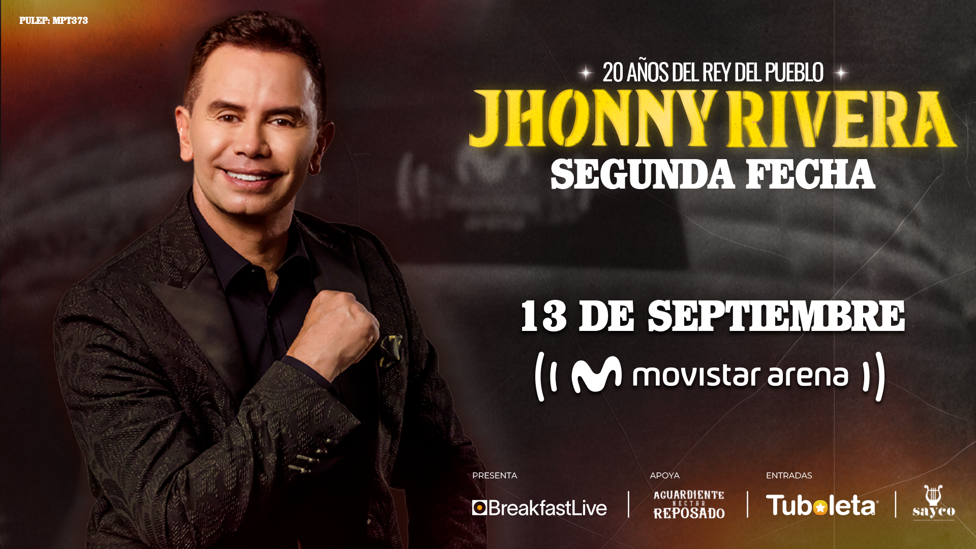 jhonny rivera 20 anos segunda fecha 6