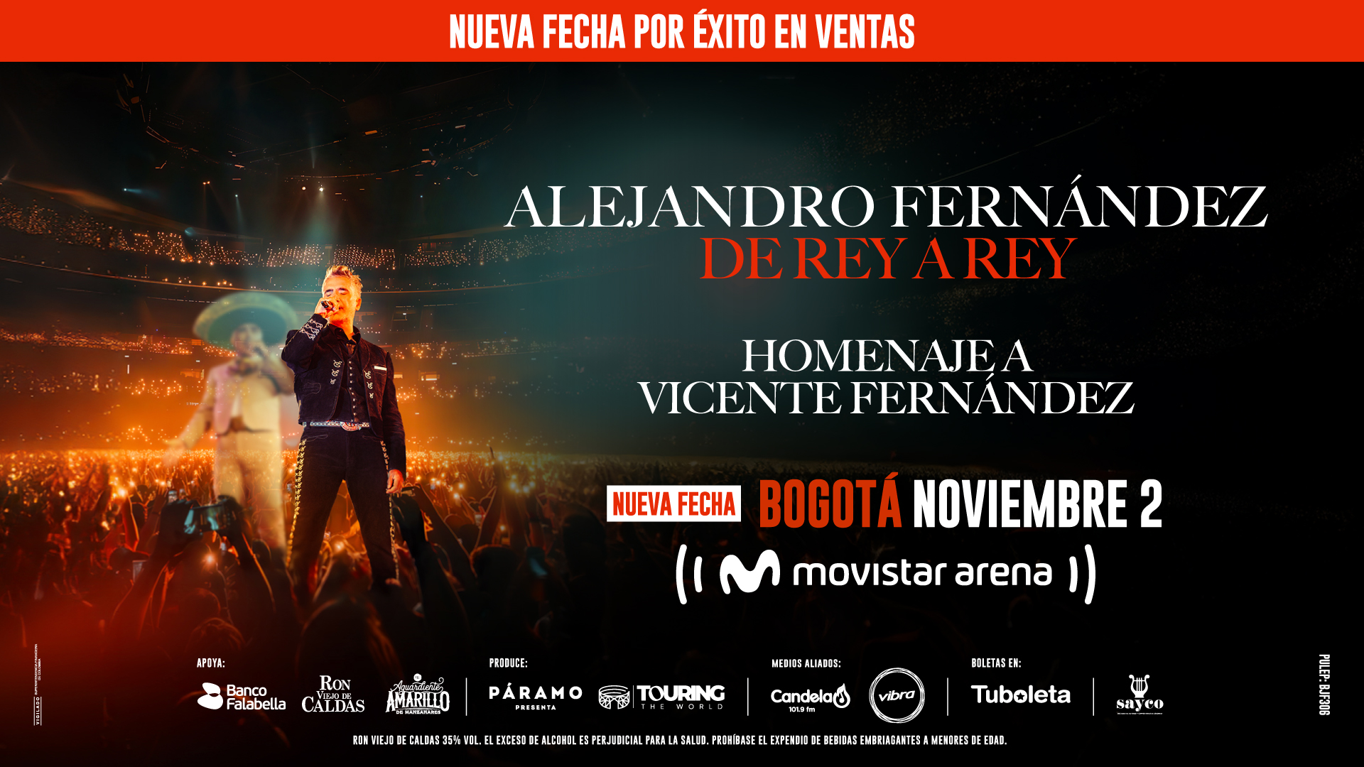 alejandro fernandez de rey a rey segunda fecha 3