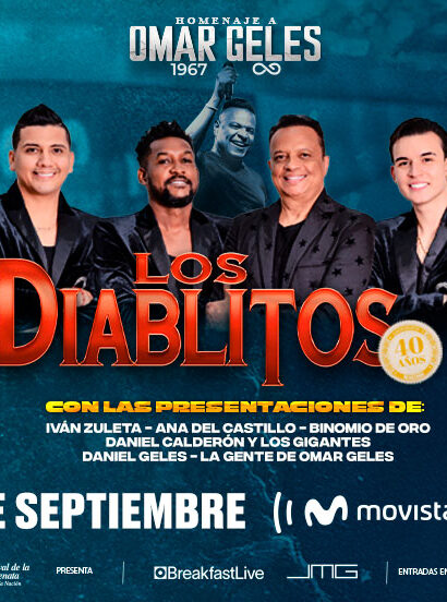 LOS DIABLITOS 40 AÑOS - HOMENAJE A OMAR GELES 1