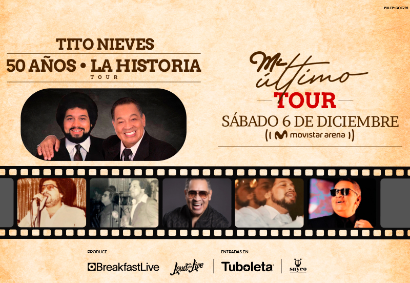 TITO NIEVES 50 AÑOS | MI ÚLTIMO TOUR 1