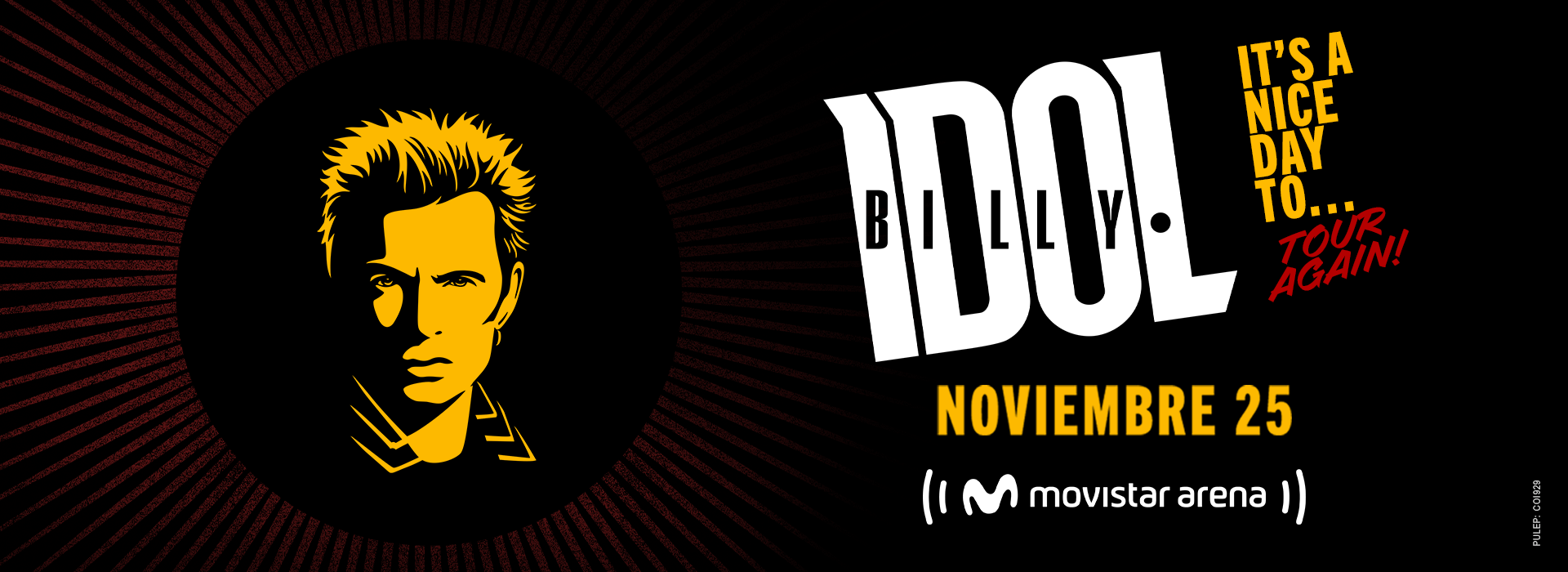 BILLY IDOL | IT´S A NICE DAY TO... TOUR AGAIN 2