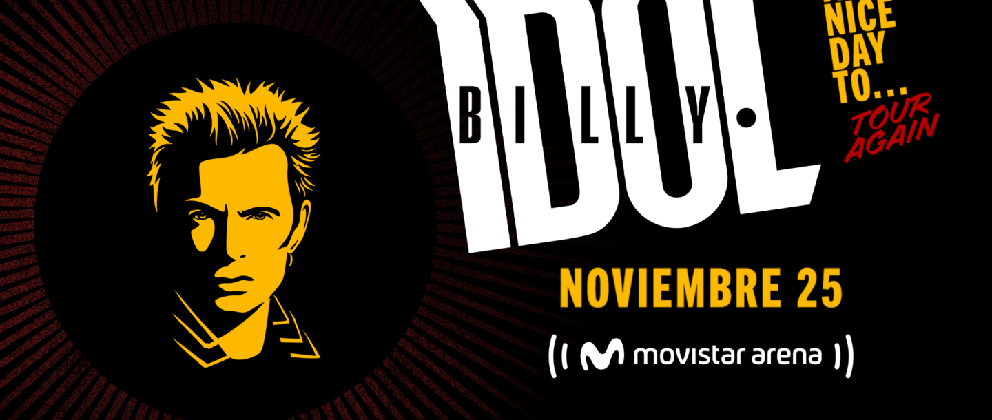 BILLY IDOL | IT´S A NICE DAY TO... TOUR AGAIN 3
