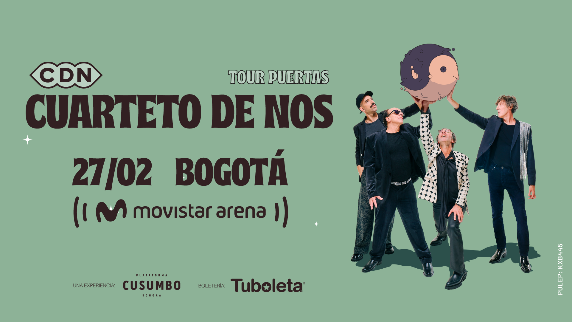 CUARTETO DE NOS | TOUR PUERTAS 3