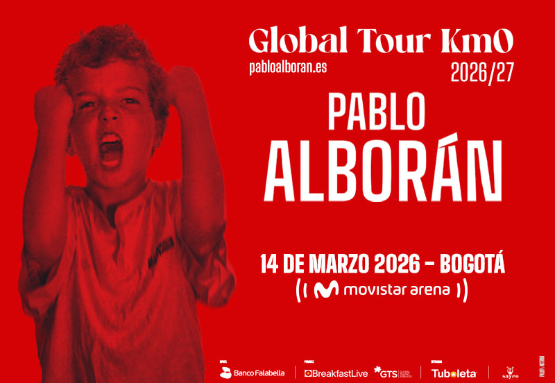 PABLO ALBORÁN - Global Tour - Bogotá 3