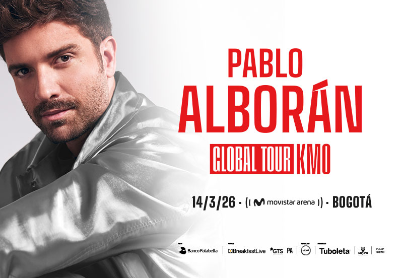 PABLO ALBORÁN - Global Tour - Bogotá 5