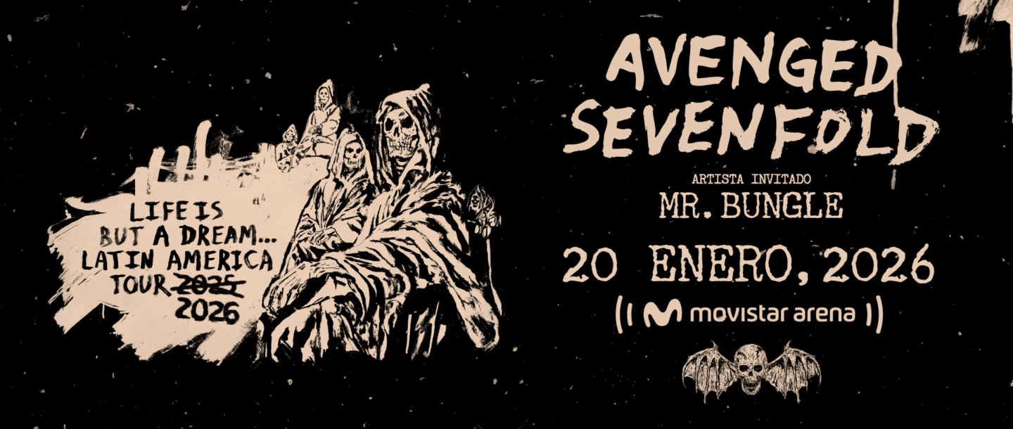 AVENGED SEVENFOLD | Life is a but a Dream… Latin America Tour - BOGOTA 2025 2