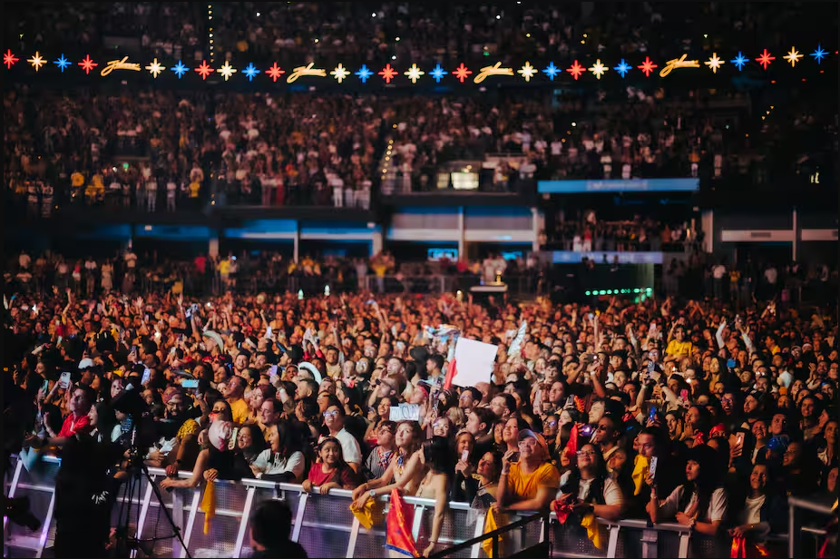 Show de música en vivo recaudaron USD 300 millones en el país y 49% fue en Bogotá