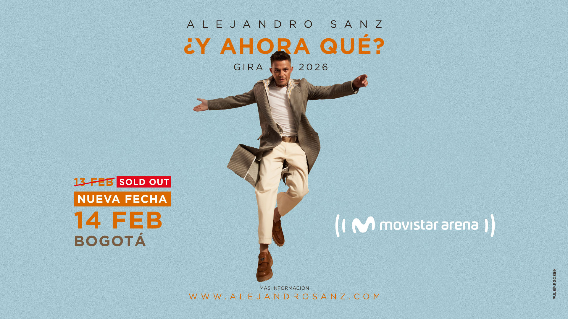 alejandro sanz y ahora que gira 2026 segunda fecha 2