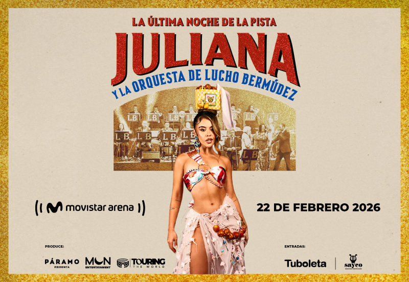 JULIANA Y LA ORQUESTA DE LUCHO BERMÚDEZ | LA ÚLTIMA NOCHE DE LA PISTA