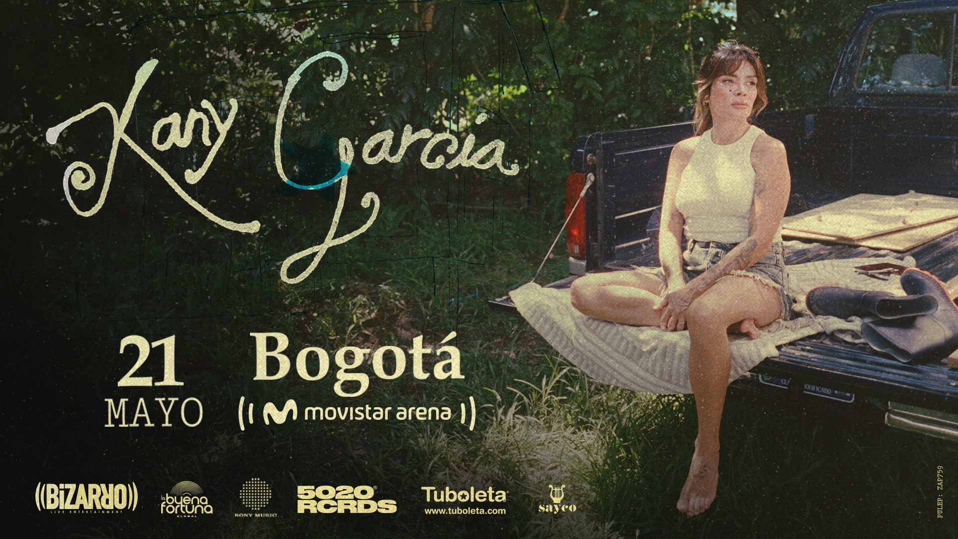 KANY GARCÍA | TOUR 2026 – BOGOTÁ