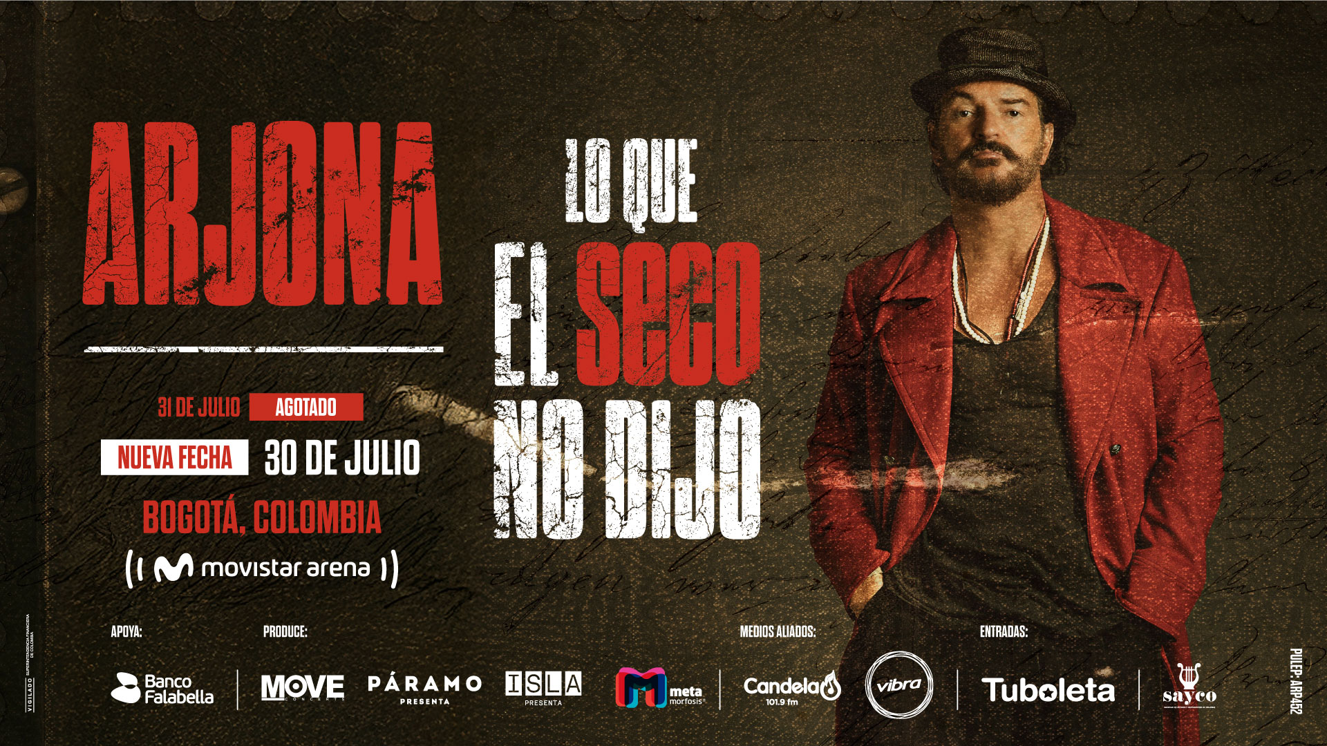ricardo arjona lo que el seco no dijo segunda fecha 4