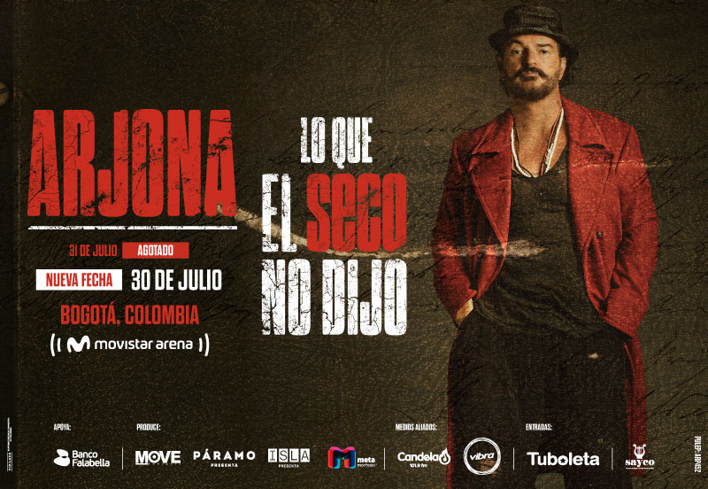 RICARDO ARJONA | LO QUE EL SECO NO DIJO - SEGUNDA FECHA