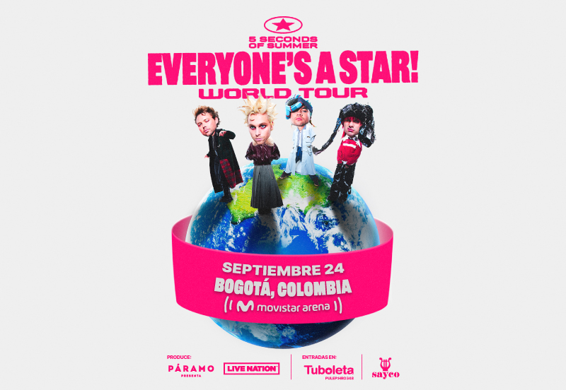 5 SECONDS OF SUMMERS | EVERYONE´S A STAR! WORLD TOUR