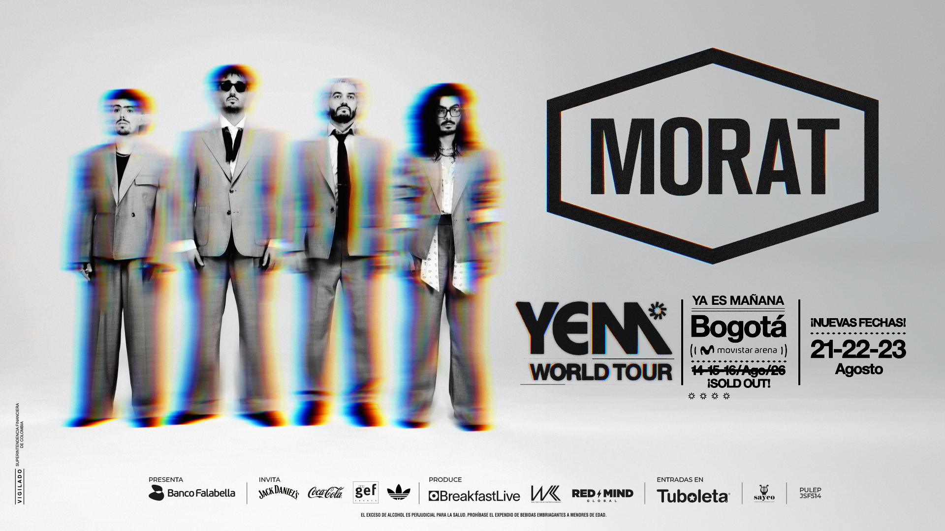 morat yem world tour ya es manana segunda fecha 4
