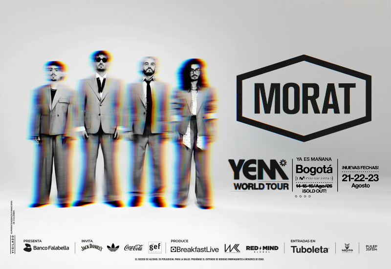MORAT | YEM WORLD TOUR – YA ES MAÑANA SEGUNDA FECHA
