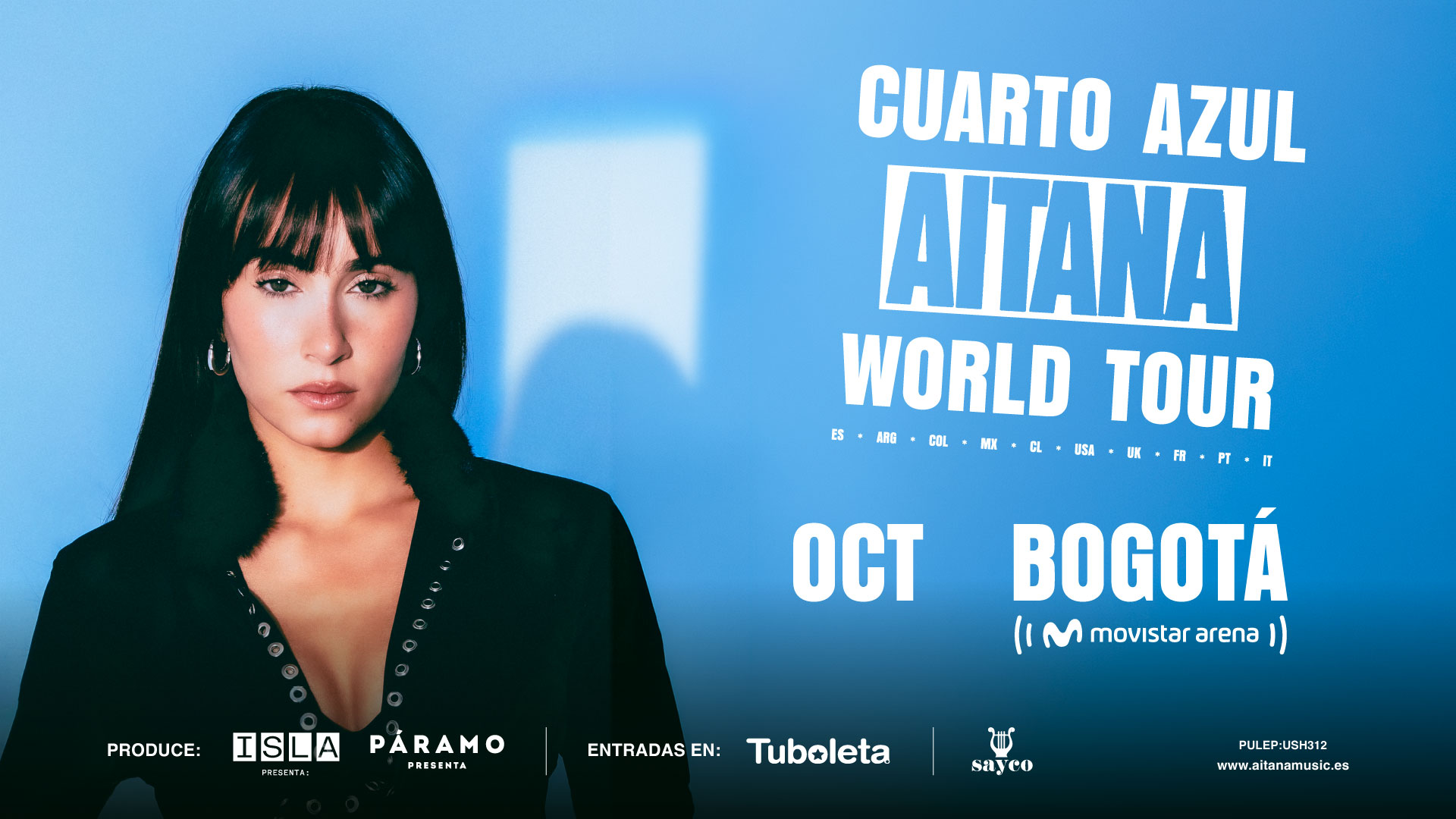 aitana cuarto azul world tour 4