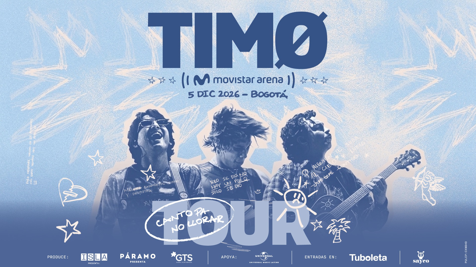 timo canto pa no llorar tour