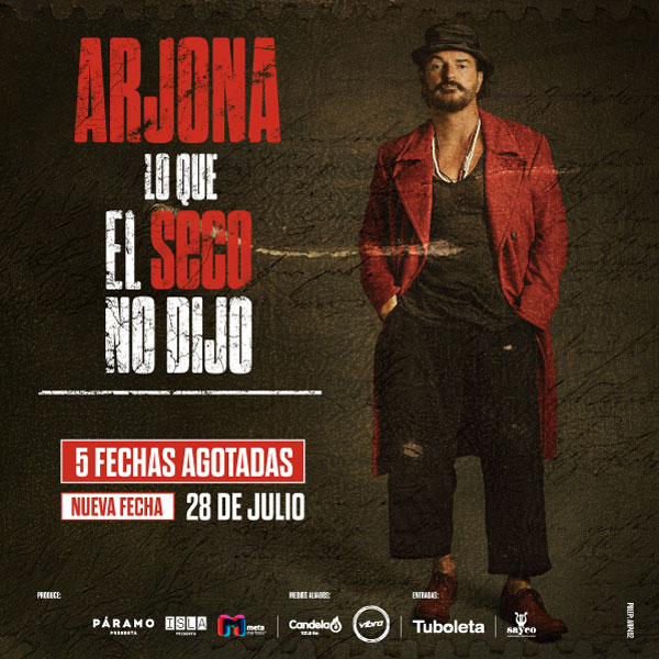 Ricardo Arjona Sexta Fecha