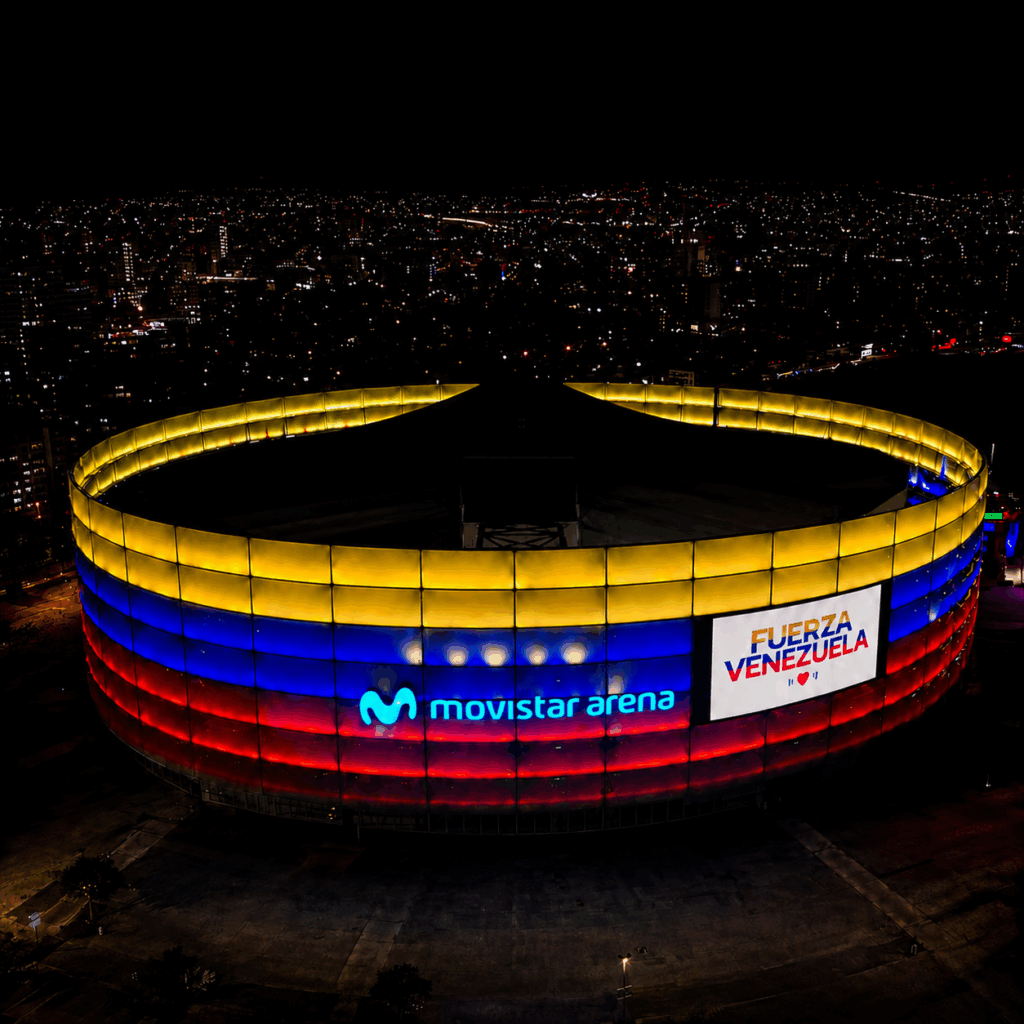 Movistar Arena, centro de acopio de ayudas humanitarias para Venezuela