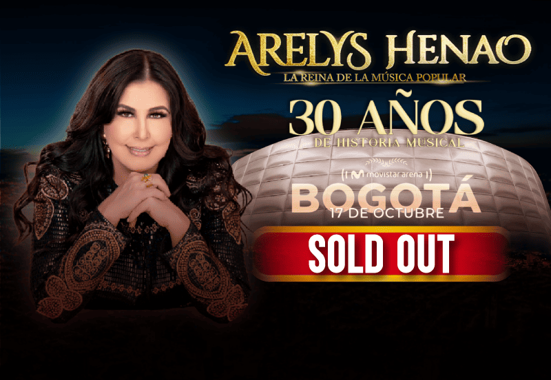 ARELYS HENAO - 30 AÑOS DE HISTORIA MUSICAL