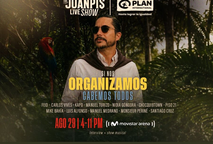 THE JUANPIS LIVE SHOW: “SI NOS ORGANIZAMOS CABEMOS TODOS” LLEGA AL MOVISTAR ARENA