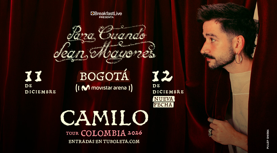 CAMILO | TOUR 2026 - SEGUNDA FECHA